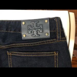 Tory Burch straight leg jeans